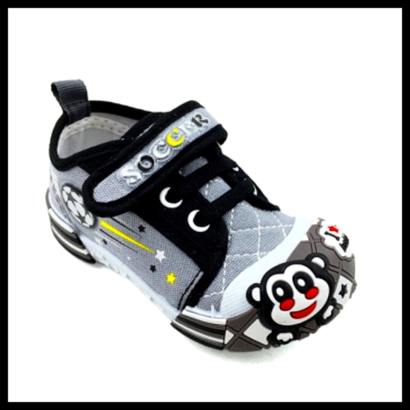 Chulis Gray Ruby Monkey Sneaker 5 - Picture 1 of 9